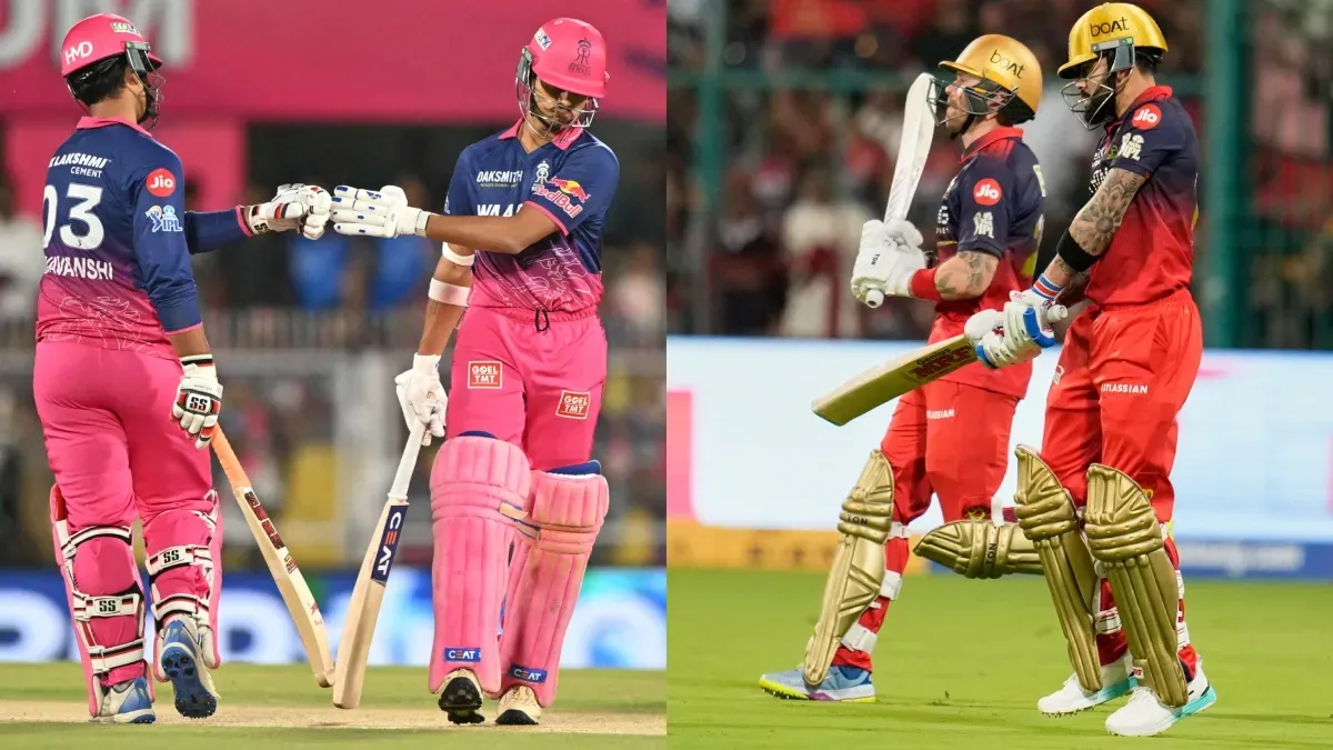 RR vs RCB હેડ ટુ હેડ: કઈ ટીમ બનશે  વિજેતા? જુઓ બંને ટીમોના રેકોર્ડ