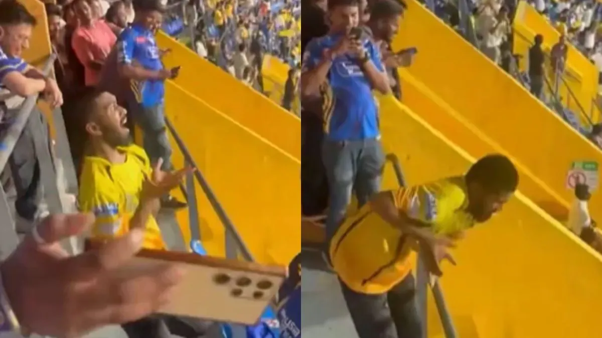 CSK ફેને MI ફેન્સ પર મજાક ઉડાવી, વીડિયો વાયરલ, ચેન્નાઈના ફેન્સે આવી પ્રતિક્રિયા આપી