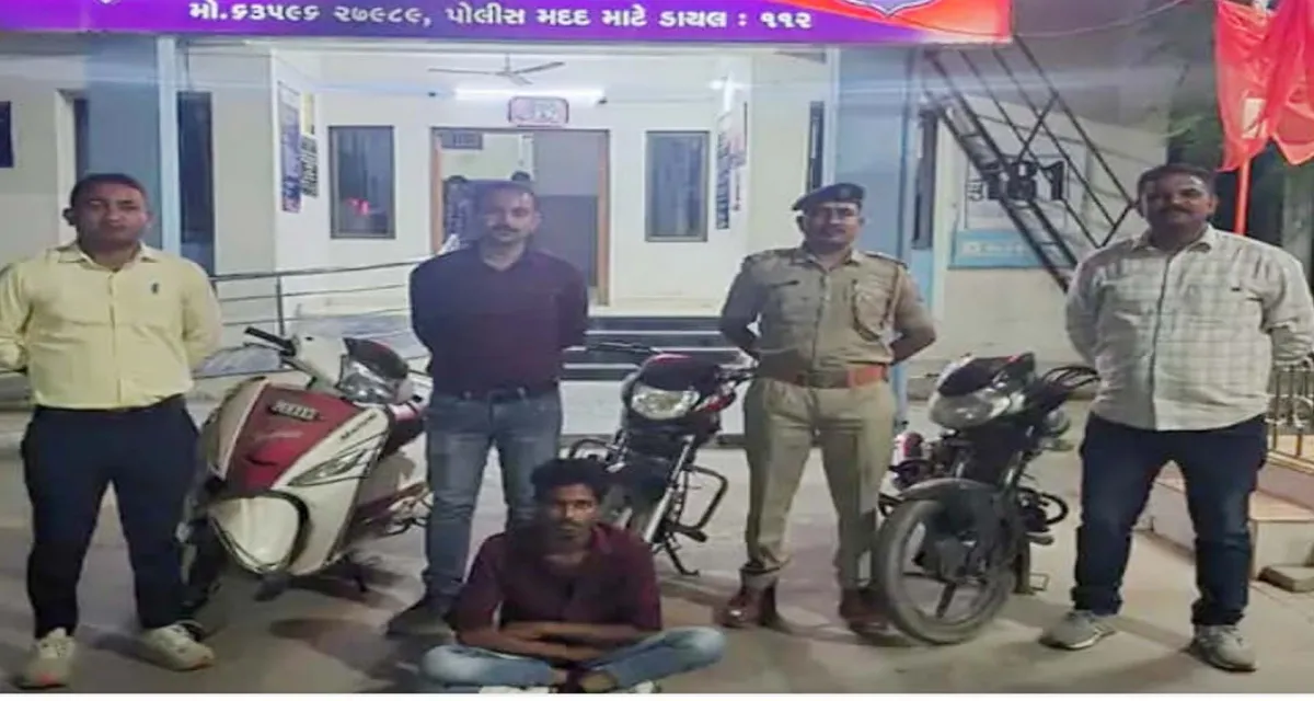 ડીસા પોલીસની સફળતા: બાઇક ચોરીના ગુનાનો પર્દાફાશ, આરોપીની અટકાયત