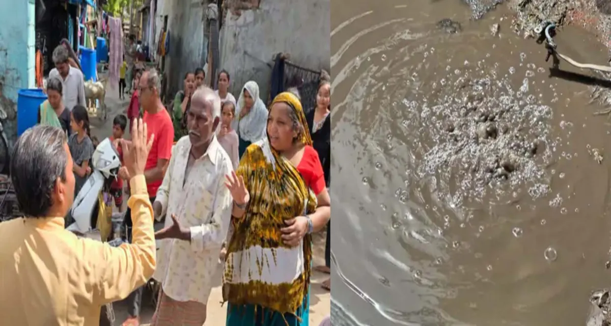 પાટણના વોર્ડ-૯ માં ભૂગર્ભ ગટરના દુષિત પાણી ફરી વળતા રોગચાળાની ભીંતિ