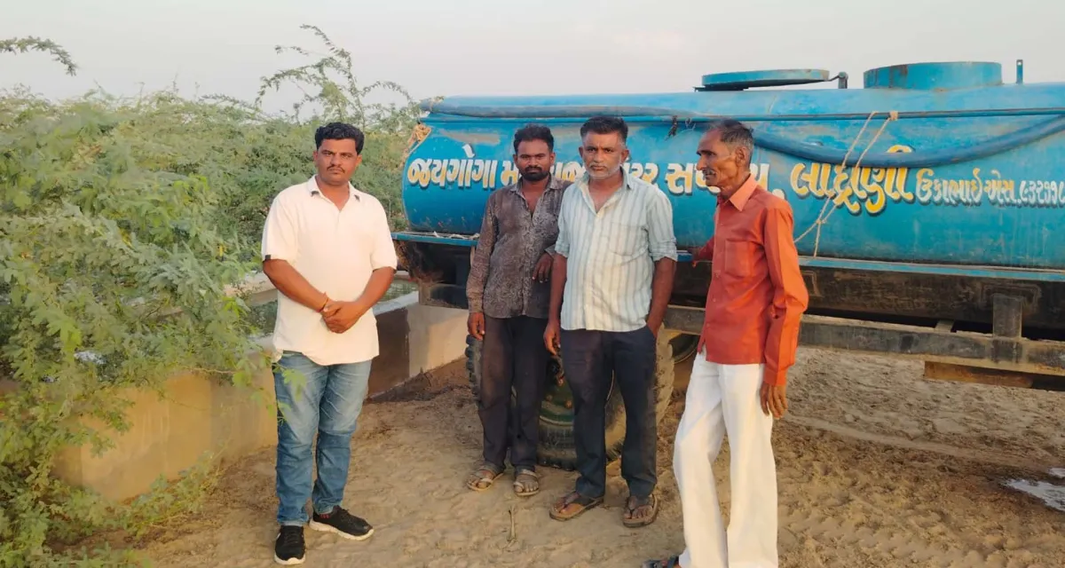 વાવ-થરાદના સરહદી વિસ્તારોમાં ગૌમાતા માટે ધરણીધર યુવા ટ્રસ્ટની ભગીરથ કામગીરી