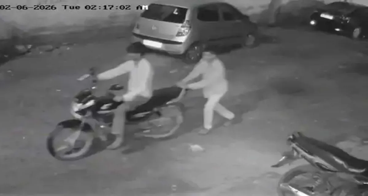 હિંમતનગરમાં બાઈક ચોરી કરતી ગેંગ સક્રિય, ફૂટેજના આધારે પોલીસ તપાસ તેજ