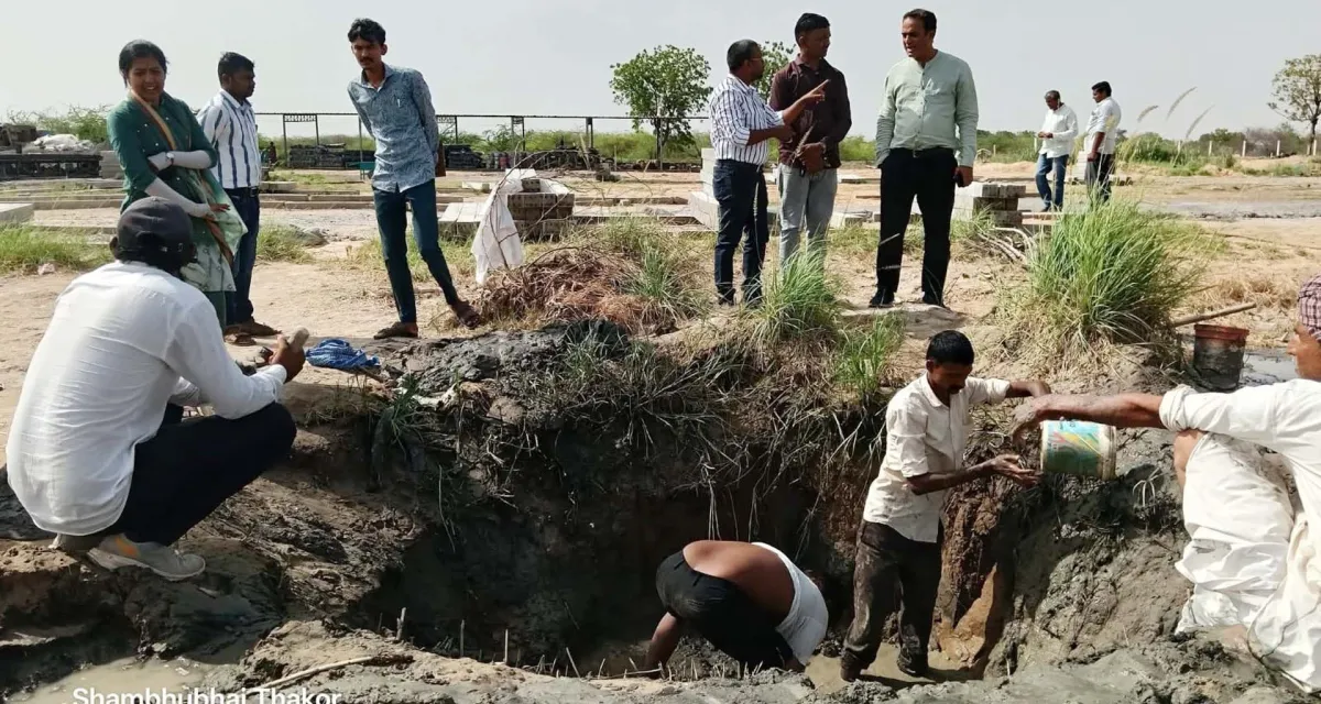 સુઈગામના સરહદી ગામોની પાઇપલાઇનમાંથી ગેરકાયદે કનેક્શનો કપાયા
