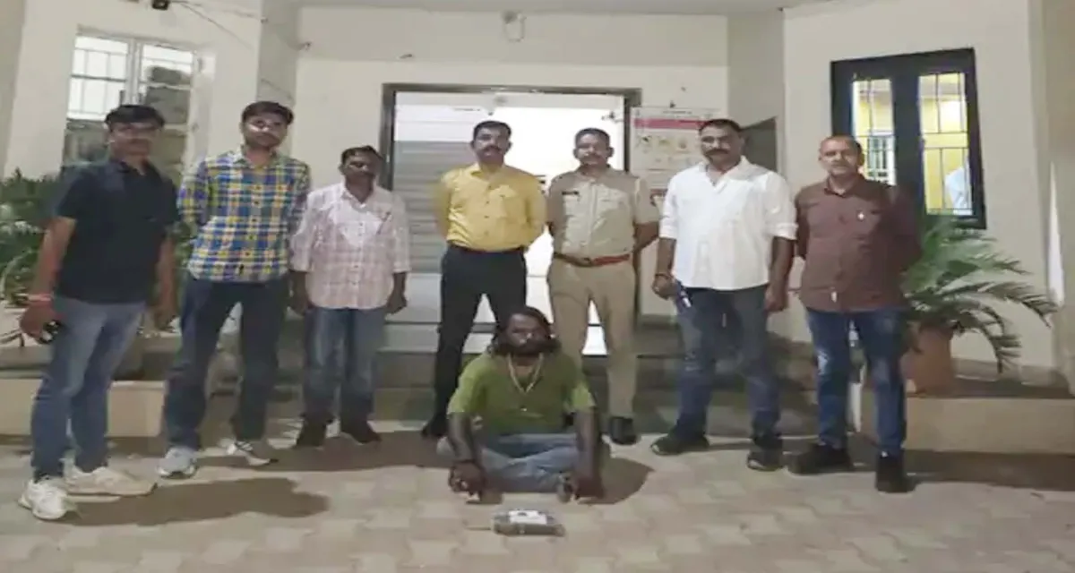 પ્રાંતિજ પોલીસ એક્શન મોડમાં: ૧૭૫ ગ્રામ ગાંજા સાથે એક ઇસમ પકડાયો, NDPS હેઠળ ગુનો નોધાયો