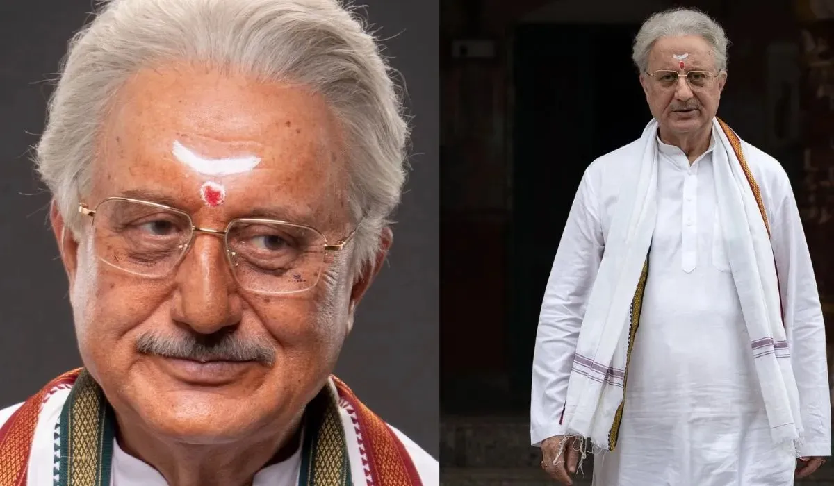 'શ્રી રામભૂમિ' ફિલ્મમાંથી અનુપમ ખેરનો પહેલો લુક વાયરલ