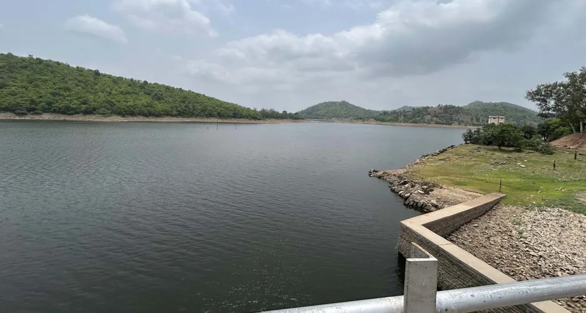 વિજયનગરના હરણાવ ડેમના જળસ્તરમાં મોટો ઘટાડો