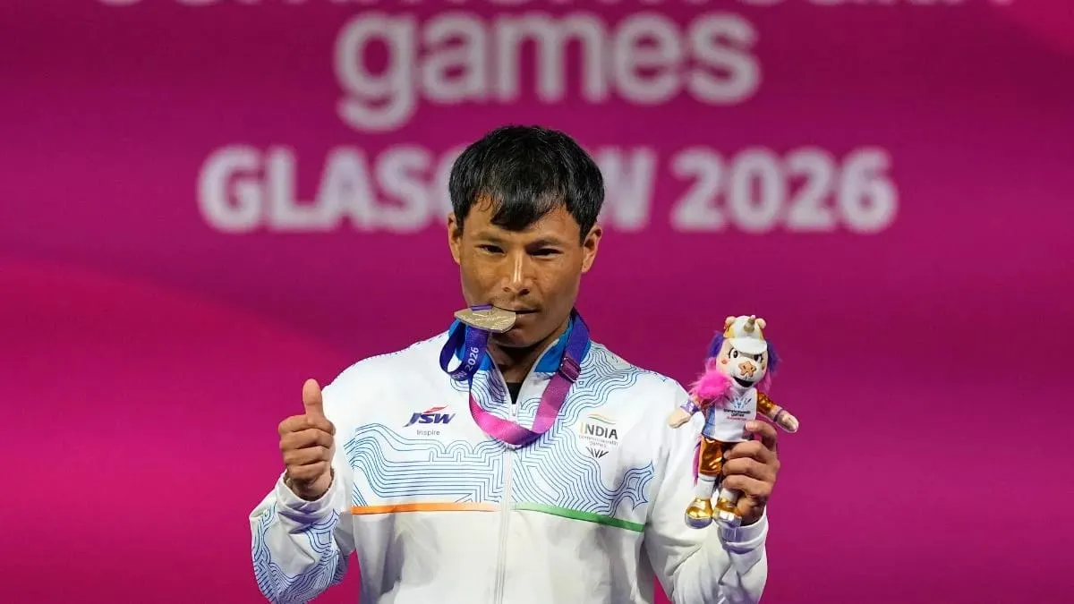 વેઇટલિફ્ટર ઋષિકાંત સિંહે 2026 કોમનવેલ્થ ગેમ્સમાં અજાયબીઓ કરી, ભારતને બીજો મેડલ જીત્યો