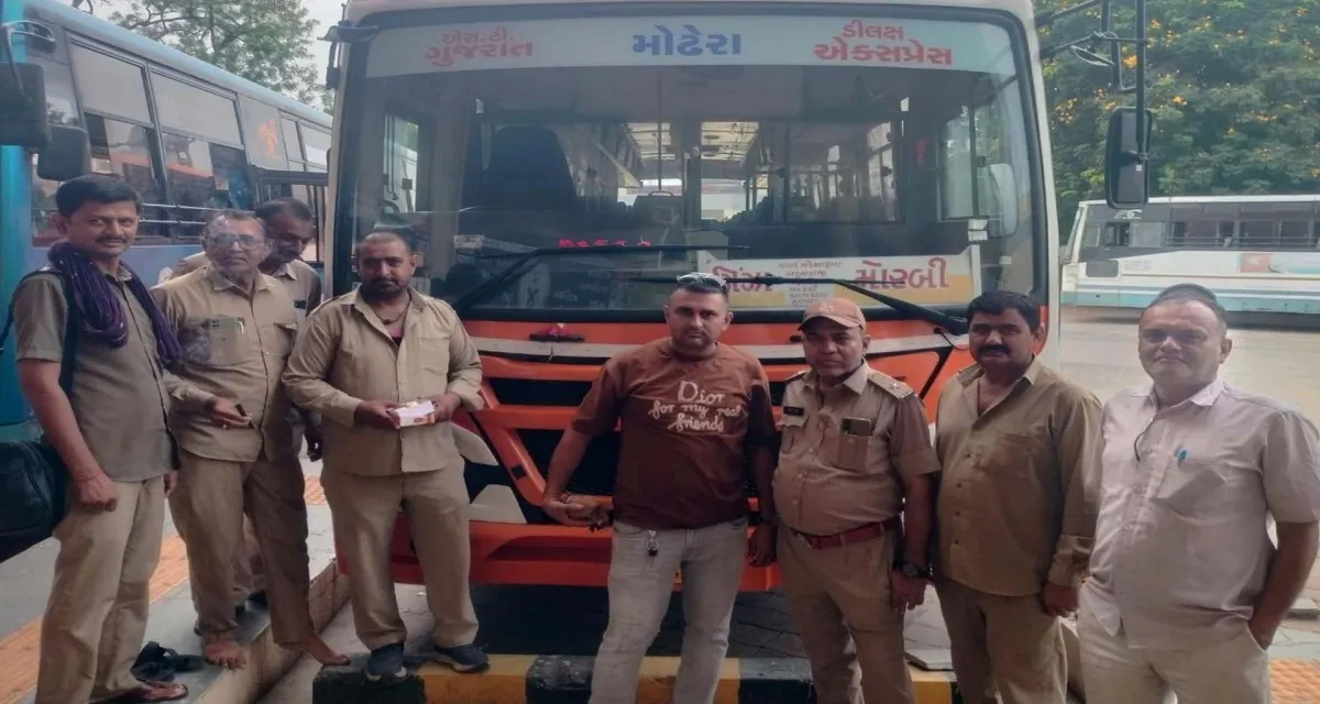 ઊંઝાથી મોરબી નવિન એસટી બસ સેવાનો પ્રારંભ 