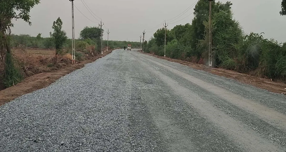 હારીજ-બિલીયા-બેચરાજી માર્ગના રૂ. 33.70 કરોડના વિકાસ કામો પૂરજોશમાં