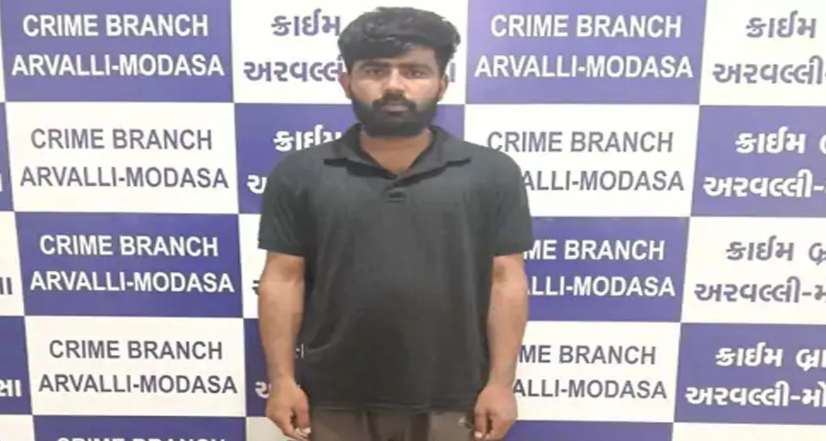અરવલ્લી: ધનસુરા પ્રોહીબિશનના ગુનામાં નાસતો ફરતો આરોપી ઝડપાયો