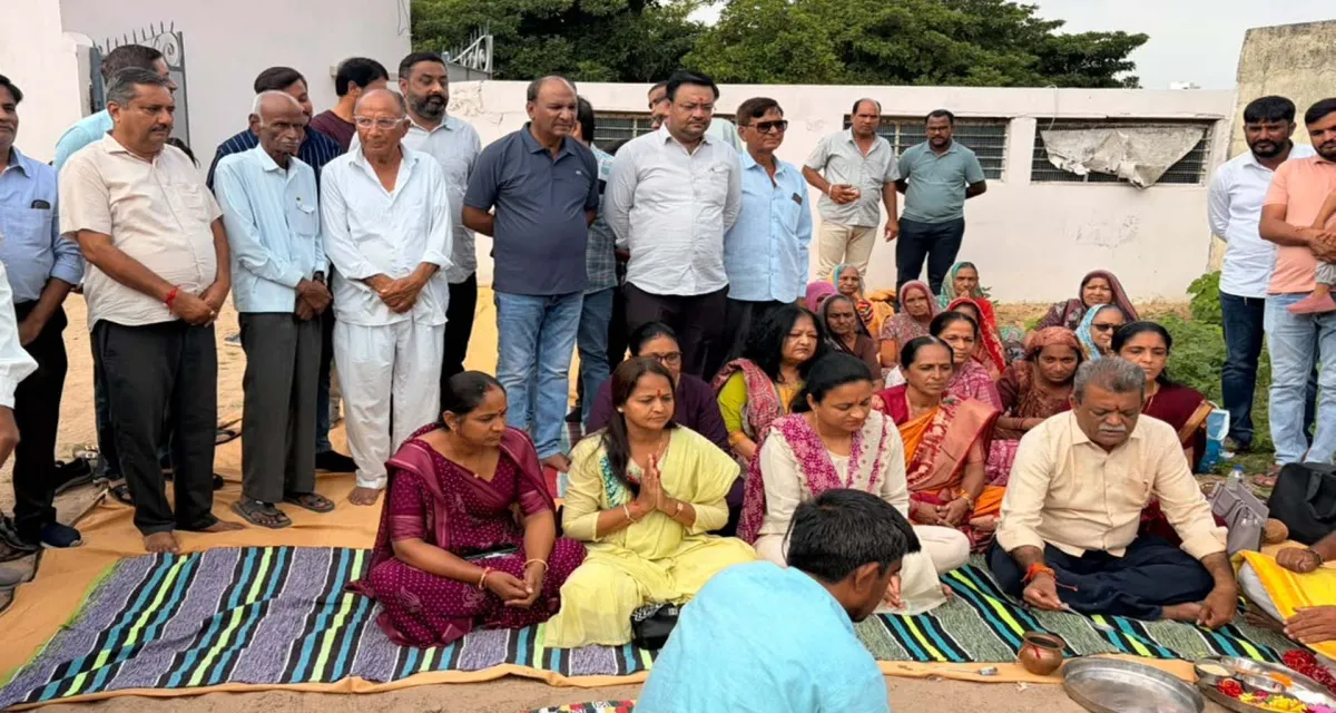 પાલનપુરમાં પીવાના પાણીની સુવિધા અને ભૂગર્ભ જળ રિચાર્જ માટે નવા કામોનું ખાતમુહૂર્ત