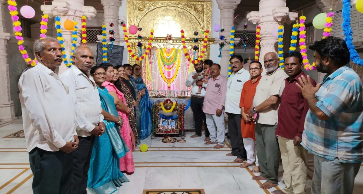 પદ્મનાભ મંદિર પરિસરમાં ભક્તિમય માહોલ વચ્ચે જન્માષ્ટમીની ઉજવણી