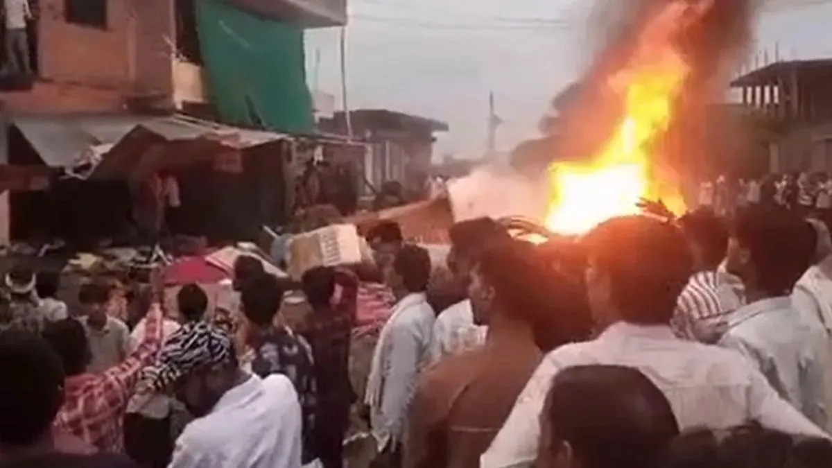 બાલાજી મંદિરમાં ઘૂસીને મૂર્તિમાં તોડફોડ