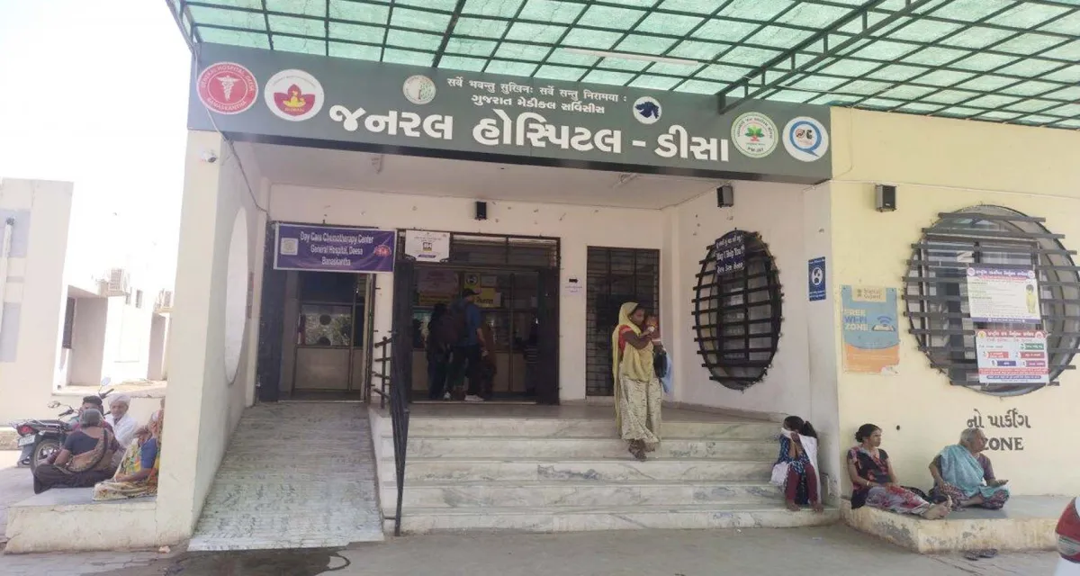 ડીસા-પાલનપુર હાઇવે પર આઇશર ટ્રકે એક્ટિવાને અડફેટે લેતાં વૃદ્ધ ગંભીર રીતે ઘાયલ
