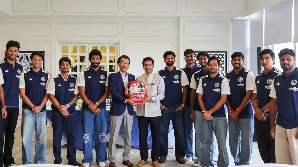ઐતિહાસિક T20I મેચ પહેલા ટીમ ઈન્ડિયાએ જાપાની રાજદૂત સાથે ખાસ મુલાકાત કરી