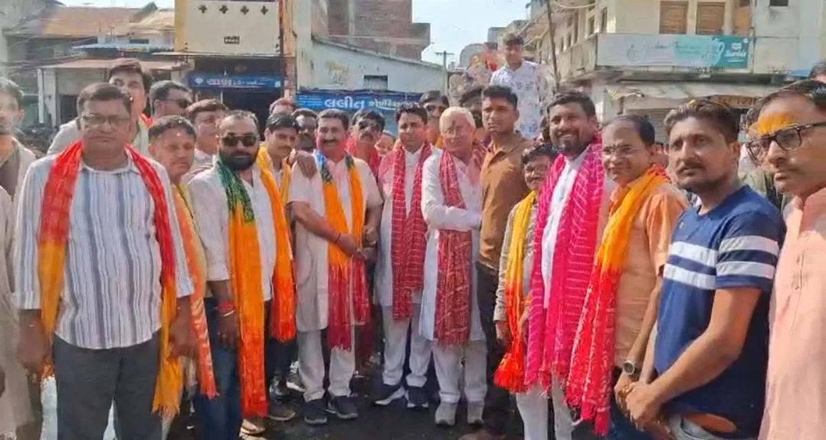 ડીસામાં જલઝીલણી એકાદશી અને ગણેશ વિસર્જન નિમિત્તે વિશાળ શોભાયાત્રા નીકળી