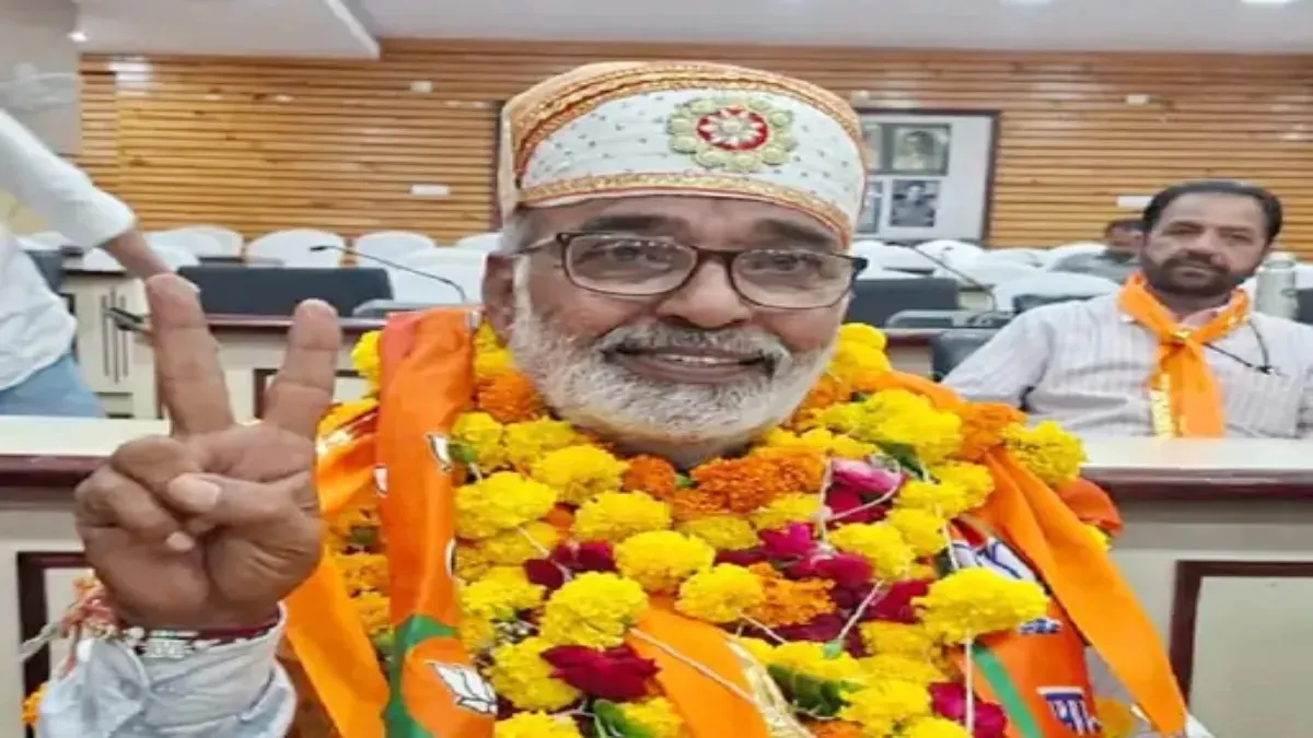 ઉદયપુરમાં ડેપ્યુટી મેયર પદ માટે ભાજપના ઉમેદવાર દિનેશ ભટ્ટ જીત્યા