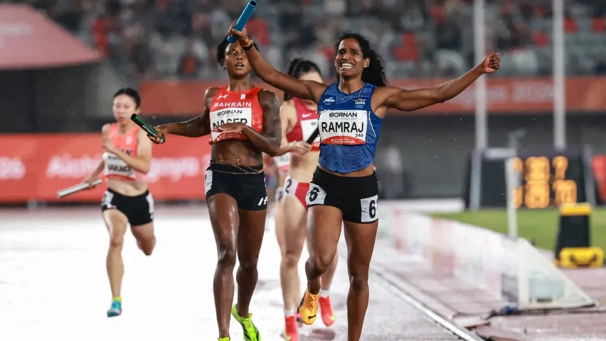 ભારતીય મહિલા ટીમે 4x100 મીટર રિલેમાં છઠ્ઠો ગોલ્ડ મેડલ જીતીને ઇતિહાસ રચ્યો