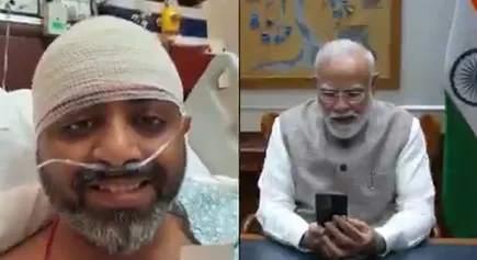 પીએમ મોદીએ બહાદુર પાયલોટ સ્મિત માછર સાથે વાત કરી
