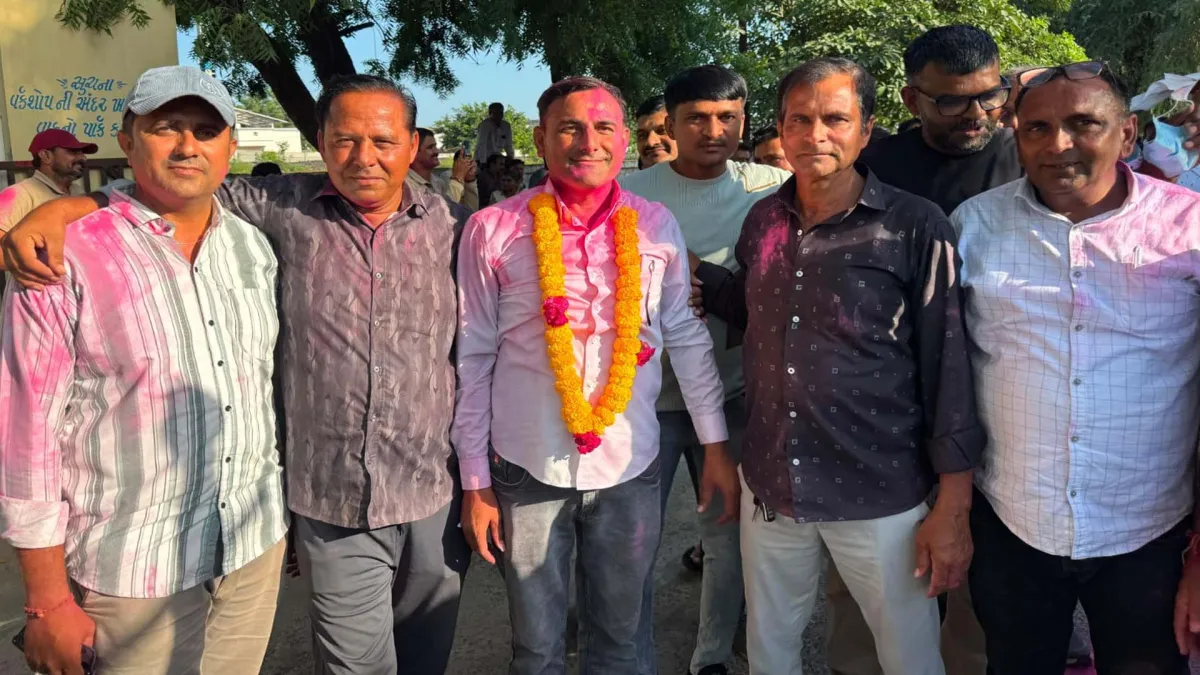 જીતનો સિલસિલો યથાવત: ઊંઝા ડેપો બેઠક પર ચેતનભાઈ ચૌધરી ૧૭૪ મતે વિજયી