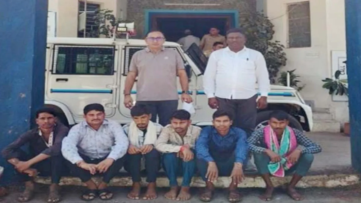 અંબાજી પોલીસ સ્ટેશન: પાડલીયા હુમલા કેસમાં ફરાર 6 આરોપી ઝડપાયા