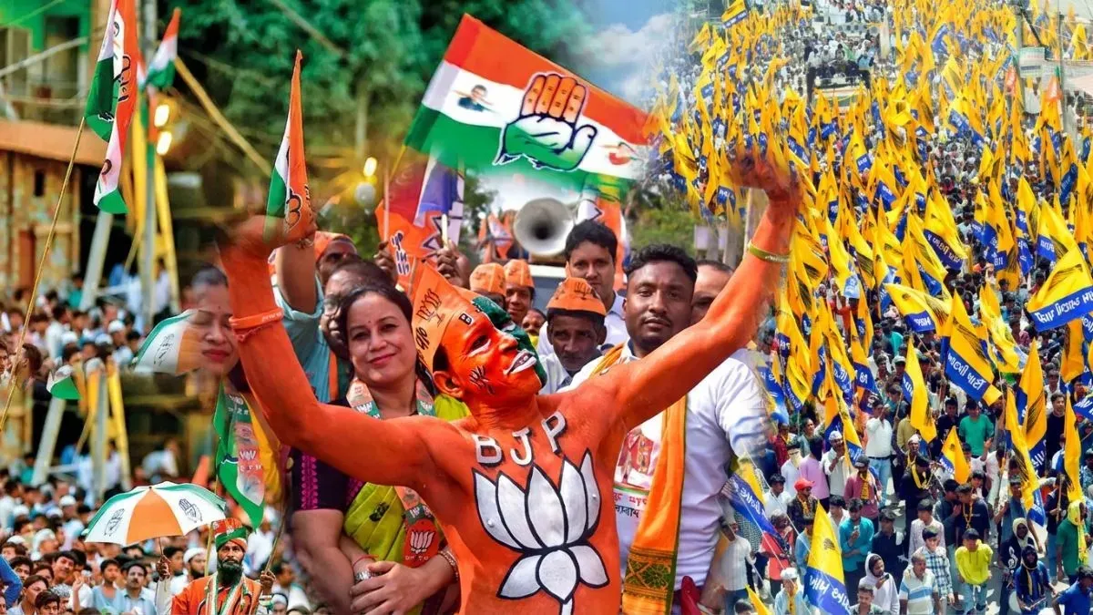ગાંધીનગરમાં ભાજપ ફરી નંબર 1 બન્યું