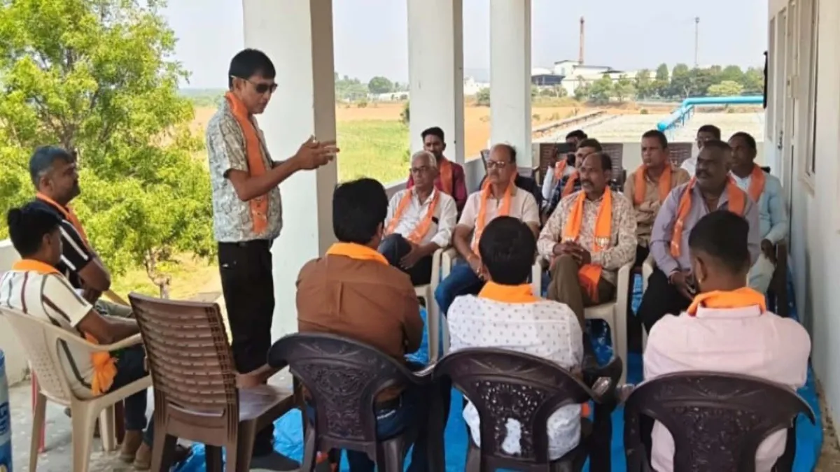 મોડાસા કિસાન મોરચા મંડલની લીંભોઈ ખાતે બેઠક યોજાઈ