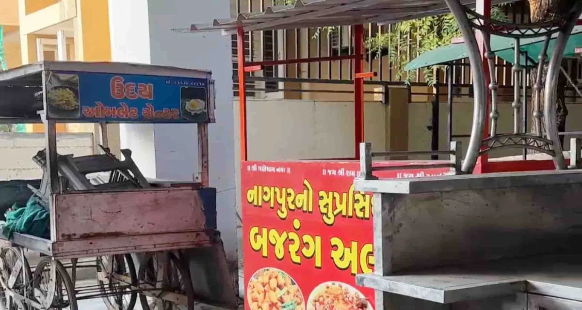 પાલિકા અને પોલીસ તંત્ર દ્વારા ઓવરબ્રિજ નીચેના દબાણો દૂર કરાયા