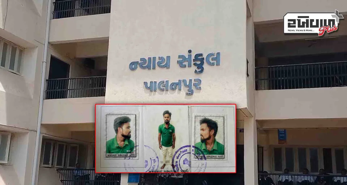 પાલનપુરમાં સગીરાને ભગાડી જઈ દુષ્કર્મ આચરનાર આરોપી ને 20 વર્ષની કેદ