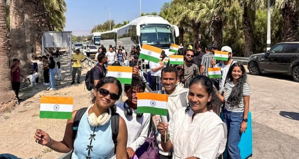 ઓપરેશન સિંધુ: 160 ભારતીયોનો પહેલો જથ્થો જોર્ડન થઈને ઇઝરાયલથી બહાર કાઢવામાં આવ્યો