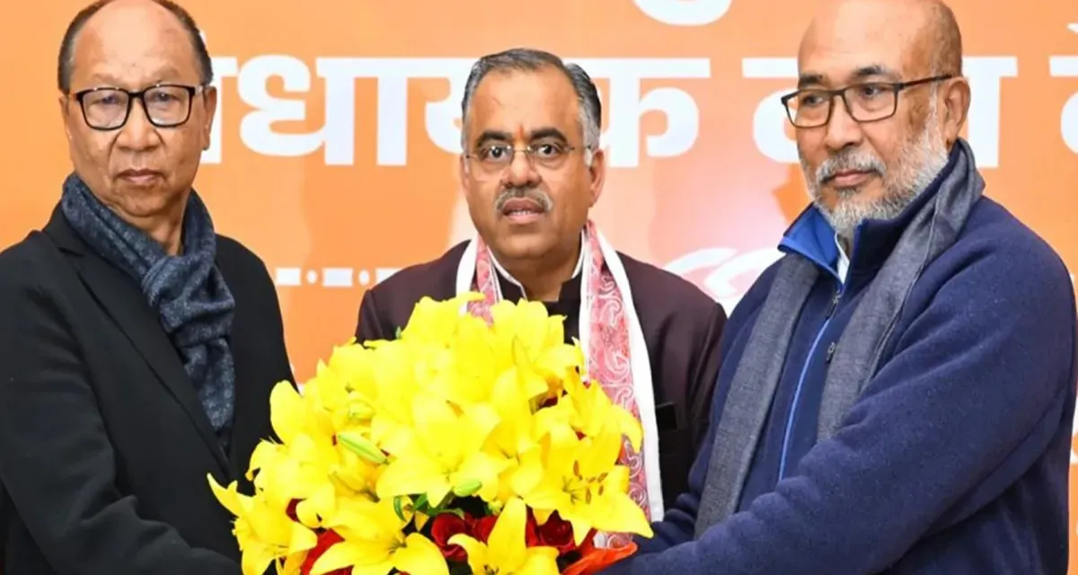 મણિપુરમાં રાષ્ટ્રપતિ શાસન હટાવાયું, ગૃહ મંત્રાલયે જાહેરનામું બહાર પાડ્યું