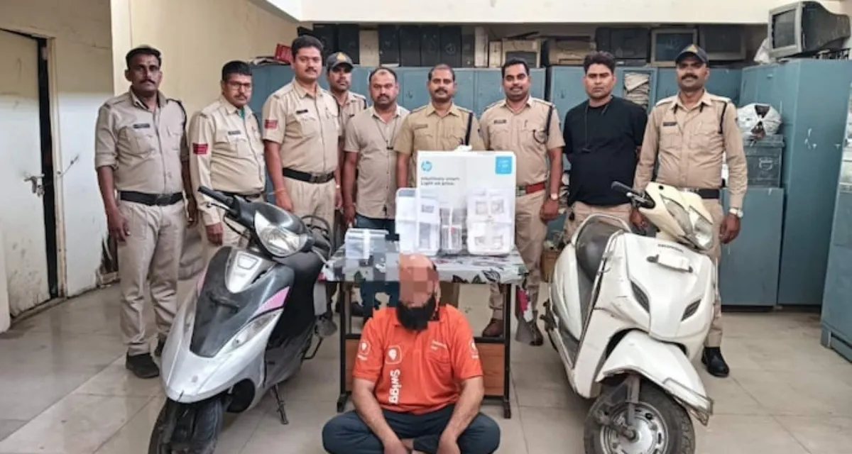 ભોપાલમાં ૧૦૦ રૂપિયાની નકલી નોટ છાપવા અને ફરતી કરવા બદલ ડિલિવરી બોયની ધરપકડ