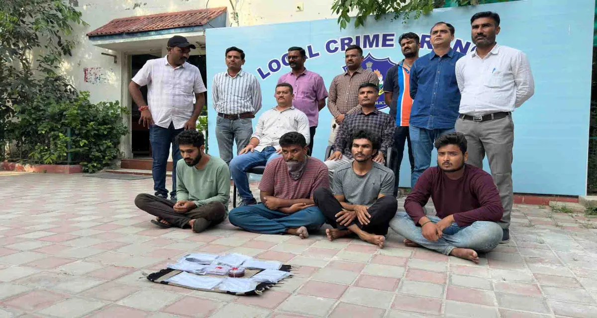 પાટણ પોલીસે 'ઈરાની ગેંગ'નો પર્દાફાશ કરી ચાર આરોપીઓને ઝડપી લીધા..!