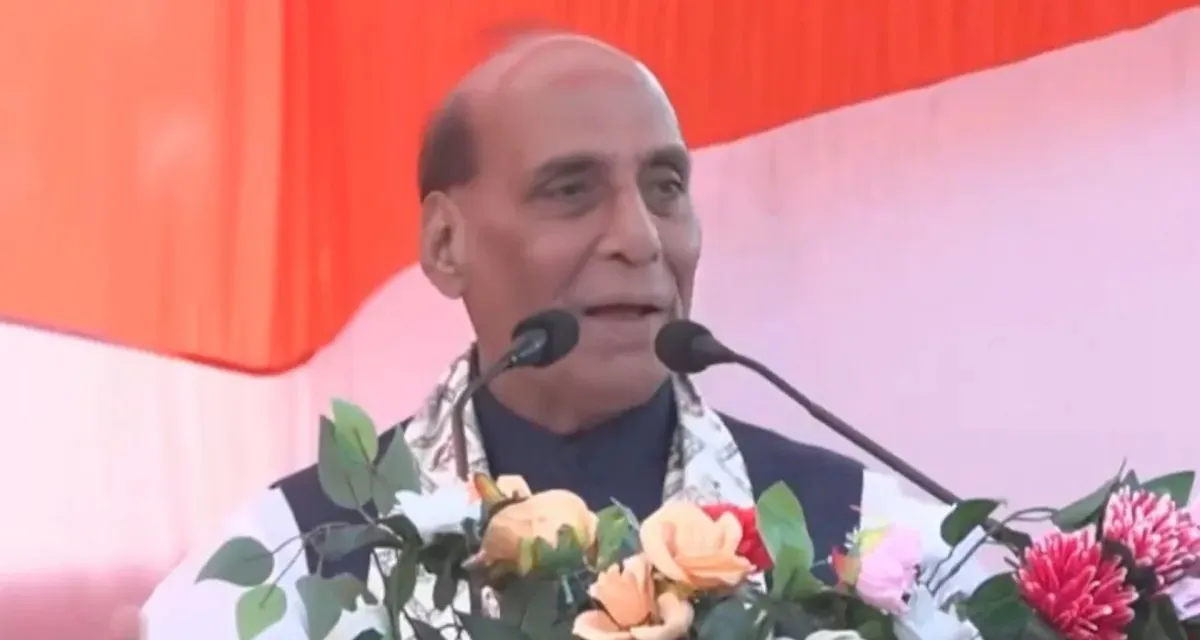 ગયામાં રાજનાથ સિંહે કોંગ્રેસ પર કર્યા જોરદાર પ્રહાર, જાણો શું કહ્યું....