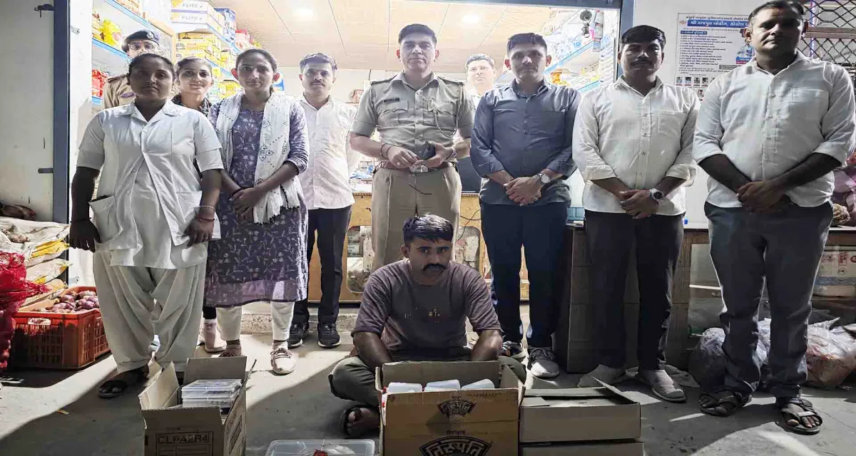 ધાનેરા પોલીસે ભોજણા ગામે દરોડો પાડ્યા નશીલી દવાઓ સાથે ૧૫,૮૮૮નો મુદ્દામાલ જપ્ત