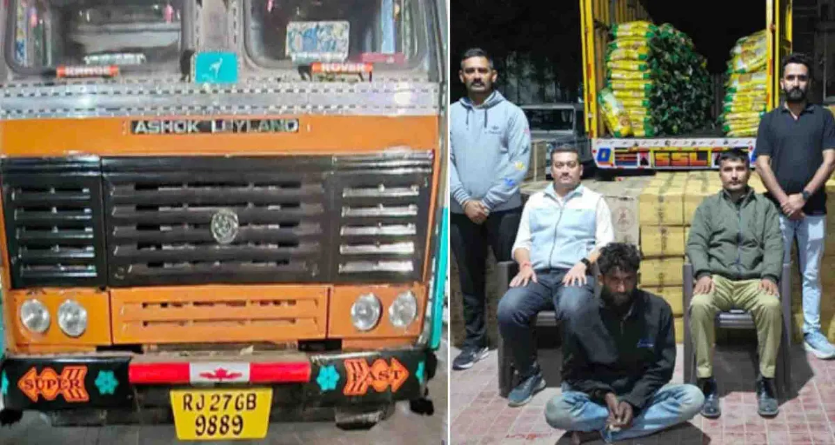 પાટણ એલસીબી ટીમે ધારેવાડા ચેક પોસ્ટ નજીક થી 77.11 લાખનો વિદેશી દારૂનો જથ્થો ઝડપ્યો