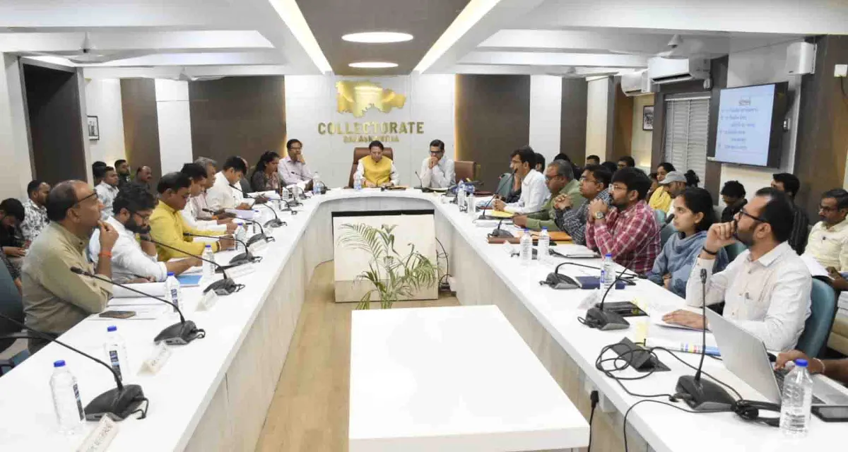 પાલનપુર ખાતે પ્રભારી મંત્રી બલવંતસિંહ રાજપૂતના અધ્યક્ષસ્થાને જિલ્લા આયોજન મંડળની બેઠક યોજાઈ