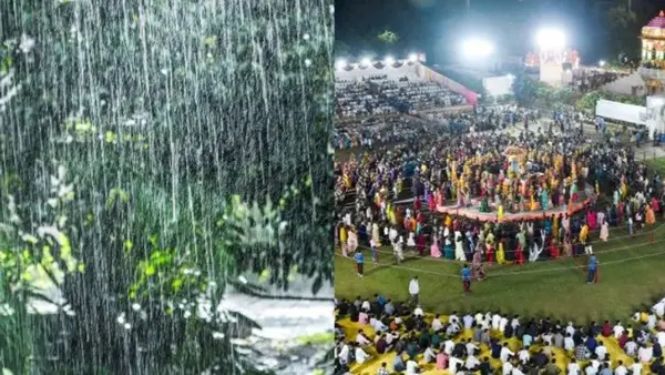 વરસાદે ખલૈયાઓની મજા બગાડી, ગરબાના આયોજકોની ચિંતામાં વધારો