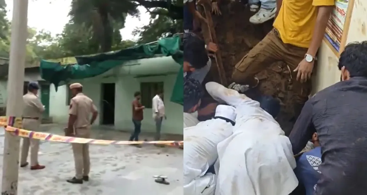 દિલ્હી: હુમાયુના મકબરા પરિસરમાં એક રૂમની છત ધરાશાયી, દુ:ખદ અકસ્માતમાં 6 લોકોના મોત