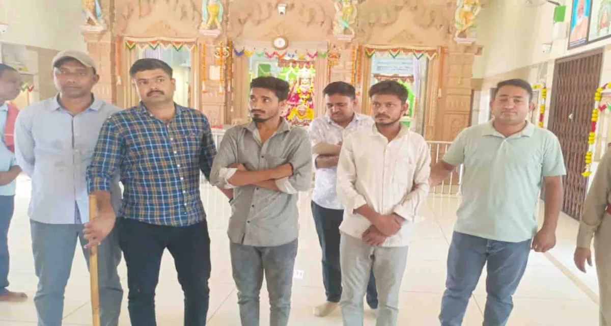 બનાસકાંઠા જિલ્લામાં મંદીર ચોર કુખ્યાત લાડુરામ ગરાસીયા ગેંગના બે સાગરીતો ઝડપાયા