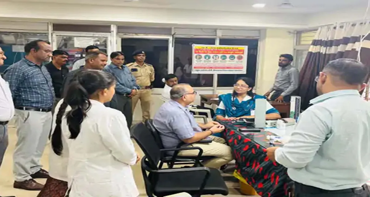 હિંમતનગરમાં વિશ્વ હાઈપરટેન્શન દિવસ નિમિત્તે હેલ્થ ચેકઅપ કેમ્પ યોજાયો