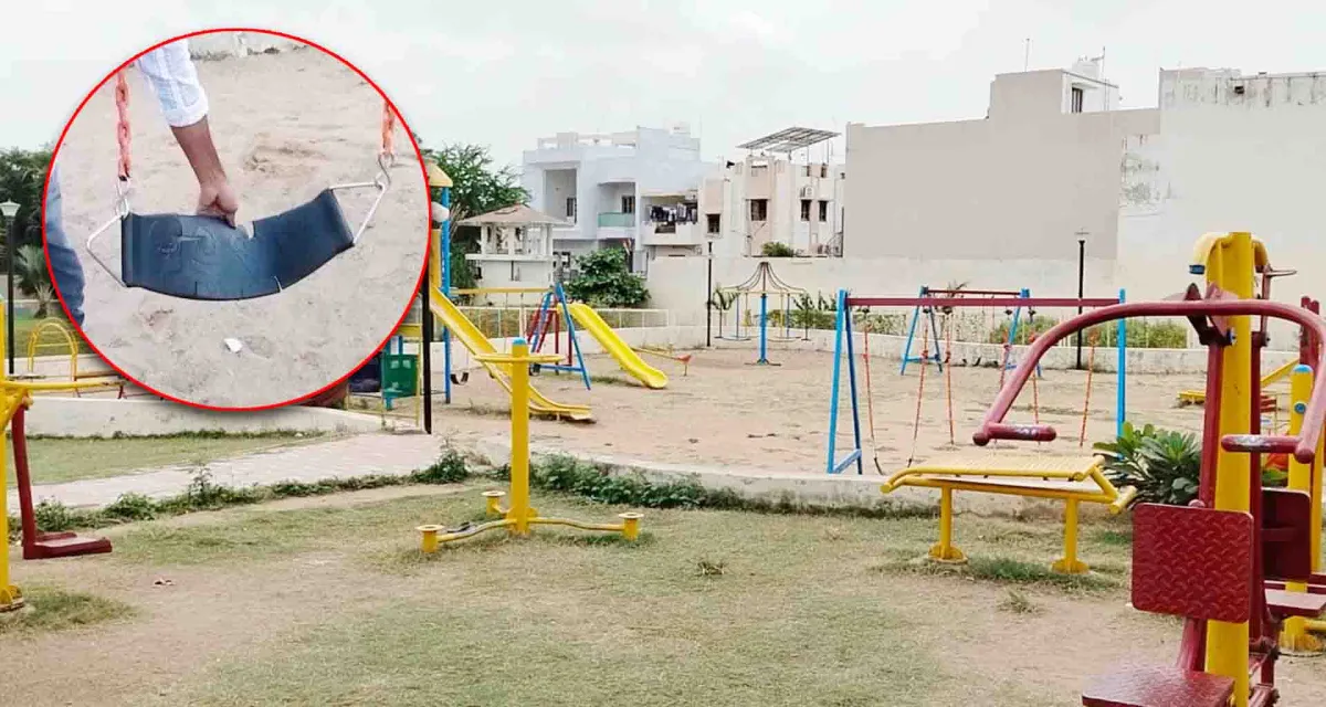 ડીસામાં કરોડોના ખર્ચે બનેલો નાનાજી દેશમુખ ગાર્ડન જર્જરિત; જાળવણી પર લોકોમાં સવાલો ઉઠ્યા