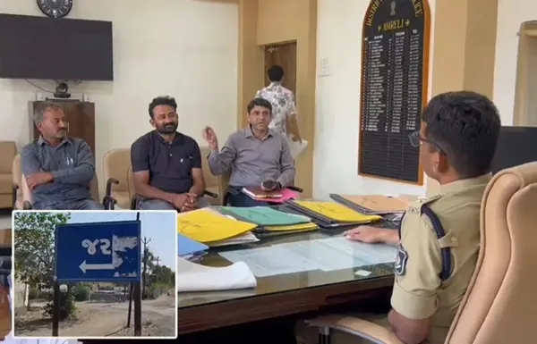 ગુજરાત પોલીસની વધુ એક સરાહનીય કામગીરી; અમરેલીમાં ધારીના જર ગામમાં વ્યાજખોરોએ પચાવી પાડેલ જમીન ગુજરાત પોલીસ દ્વારા ખેડૂતને પરત કરાઈ