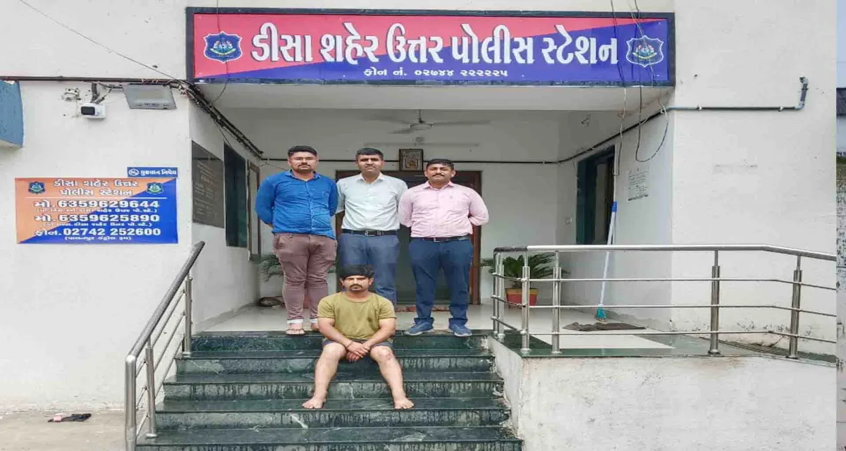 ડીસામાં ઓનલાઈન લુડો જુગારનો પર્દાફાશ : એક શખ્સ ઝડપાયો