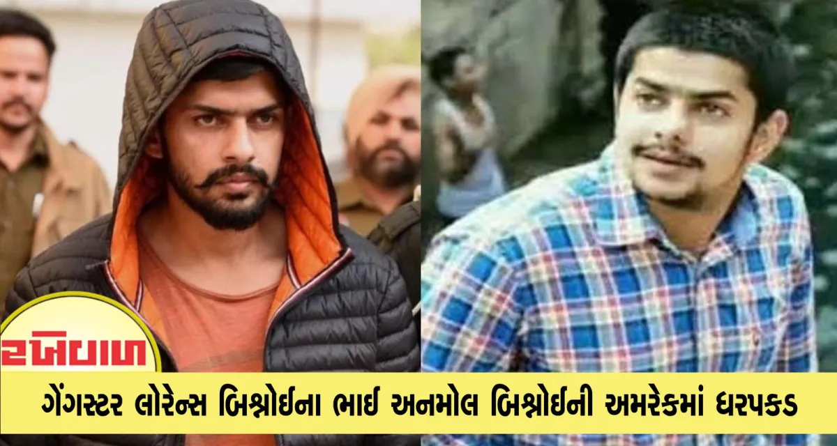 ગેંગસ્ટર લોરેન્સ બિશ્નોઈના ભાઈ અનમોલ બિશ્નોઈની અમરેકમાં ધરપકડ