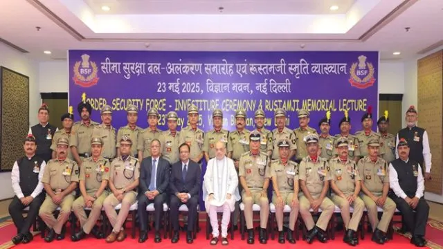 BSF ના 22મા શપથ સમારોહમાં કેન્દ્રીય ગૃહ મંત્રી અમિત શાહે પાકિસ્તાન પર આકરા વાકપ્રહારો કર્યા