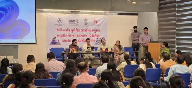 મહિલા અને બાળ વિકાસ વિભાગના સચિવશ્રી રાકેશ શંકરની અધ્યક્ષતામાં અતિગંભીર કુપોષિત બાળકોના સમુદાય આધારિત પોષણ વ્યવસ્થાપન અંતર્ગત અમદાવાદ ખાતે વર્કશોપનું આયોજન