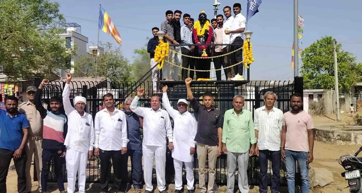 દાંતીવાડા માં ડૉ. બાબાસાહેબ આંબેડકરની ૧૩૪મી જન્મ જયંતીની ઉજવણી ધામધૂમથી ઊજવાઈ કરાઈ