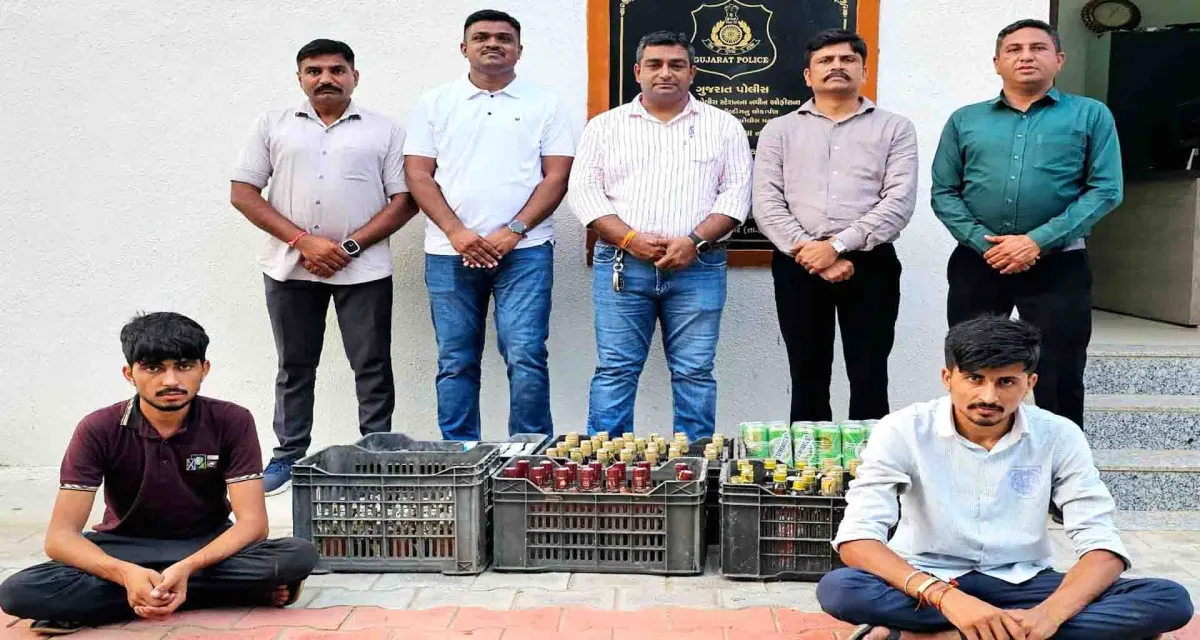 ડીસા રૂરલ પોલીસ સ્ટેશન વિસ્તારમાંથી ભારતીય બનાવટનો વિદેશી દારૂનો જથ્થો ઝડપાયો