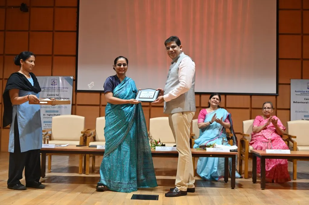 રાષ્ટ્રીય રક્ષા યુનિવર્સિટી ખાતે સેન્ટર ફોર બિહેવિયરલ હેલ્થ સાયન્સિસનું ઉદ્ઘાટન